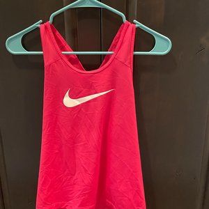 Nike Pro pink workout tank - size L (juniors)